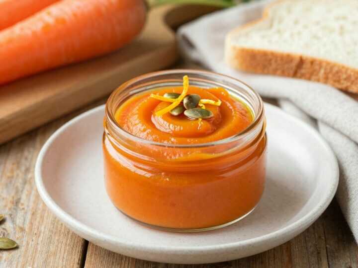 Karotten-Orangen-Aufstrich: 300 g, süß und fruchtig!