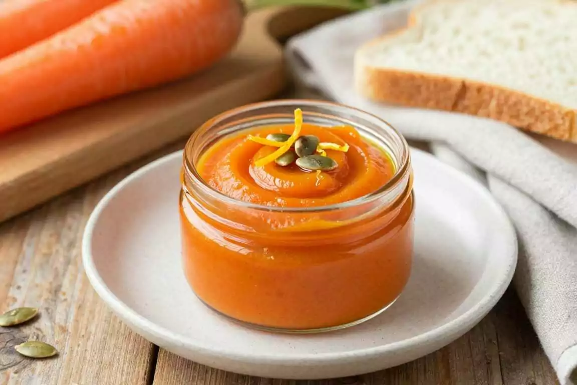 Karotten-Orangen-Aufstrich: 300 g, süß und fruchtig!