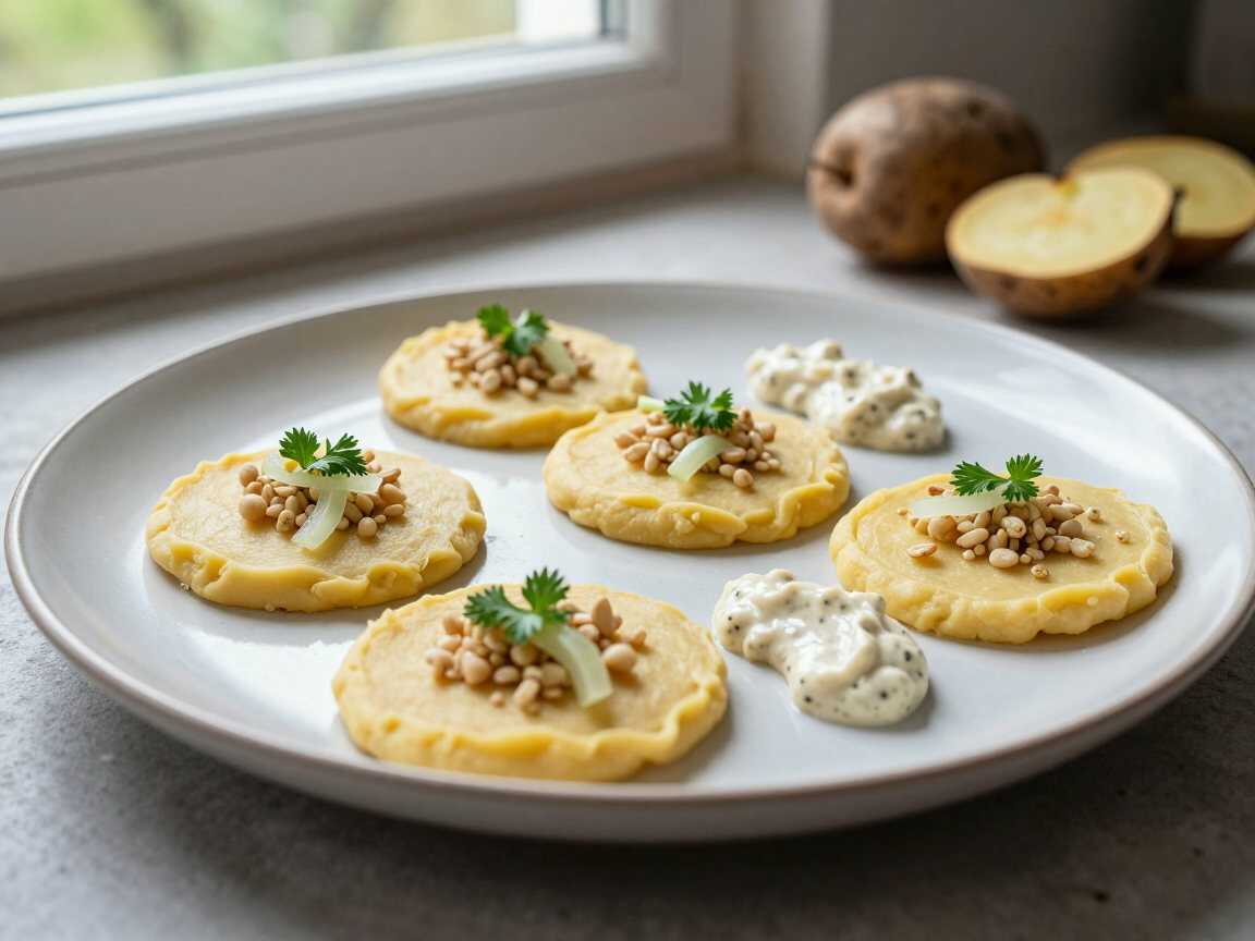 Kartoffel-Haferflocken-Bratlinge – das Beilagen-Rezept, nach dem alle fragen – während der Zubereitung