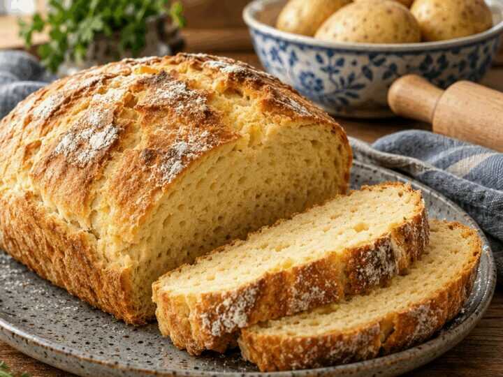 Kartoffelbrot saftig und lange frisch – perfekt, wenn spontan Besuch kommt