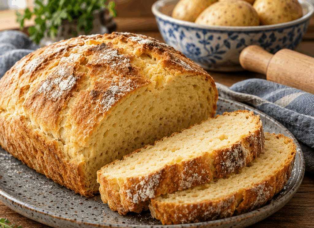 Kartoffelbrot saftig und lange frisch – perfekt, wenn spontan Besuch kommt