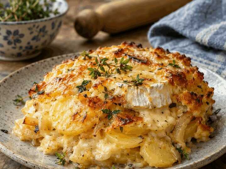 Kartoffel-Camembert-Auflauf, einmal probiert, immer wieder gemacht
