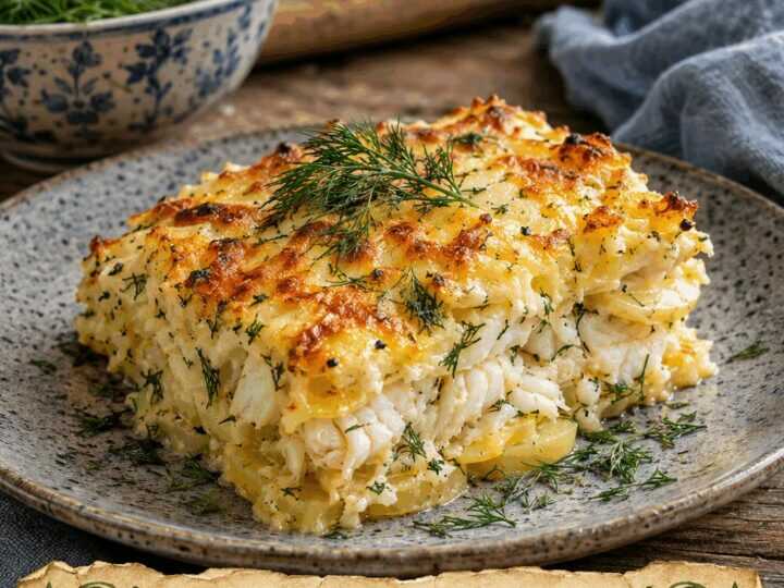 Kartoffel-Fischauflauf mit Dill – das Soulfood für kalte Tage