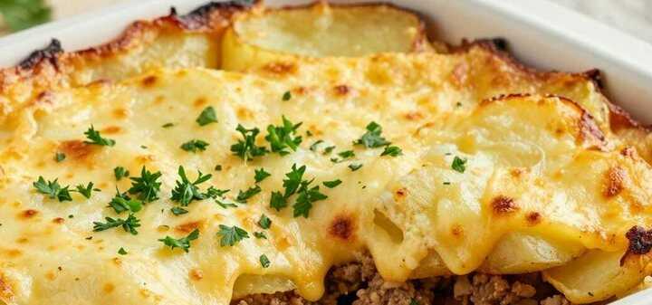 Kartoffel-Hackfleisch-Auflauf: Der Familienklassiker mit Käsekruste!