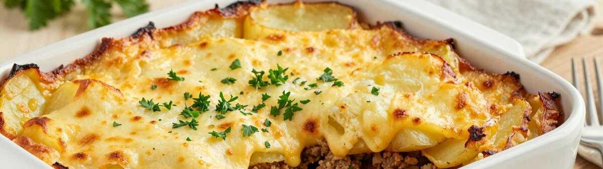 Kartoffel-Hackfleisch-Auflauf: Der Familienklassiker mit Käsekruste!