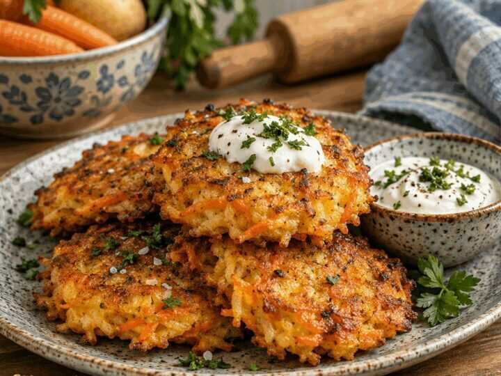 Kartoffel-Möhren-Puffer – das Soulfood für kalte Tage