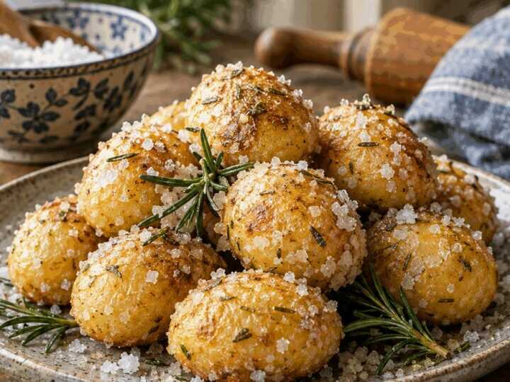 Kartoffeln im Salzmantel, das beliebteste Kartoffelrezept auf Pinterest