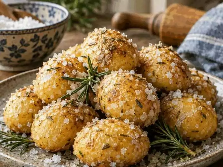 Kartoffeln im Salzmantel, das beliebteste Kartoffelrezept auf Pinterest