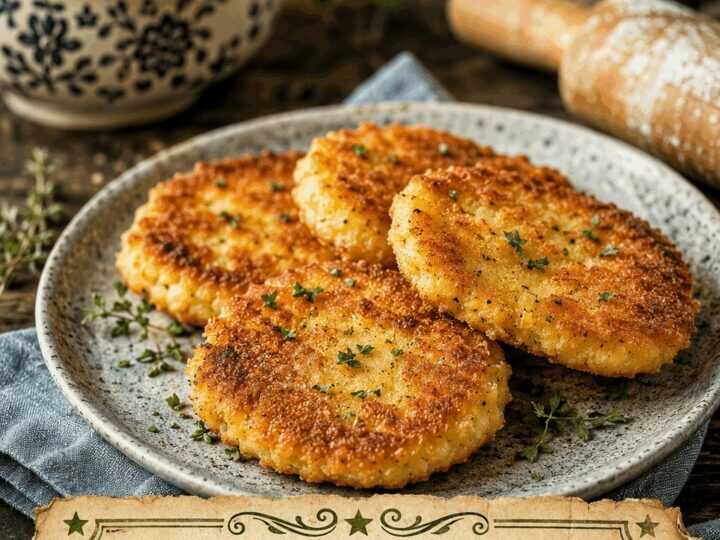 Kartoffelschnitzel paniert – in 20 Minuten auf dem Tisch