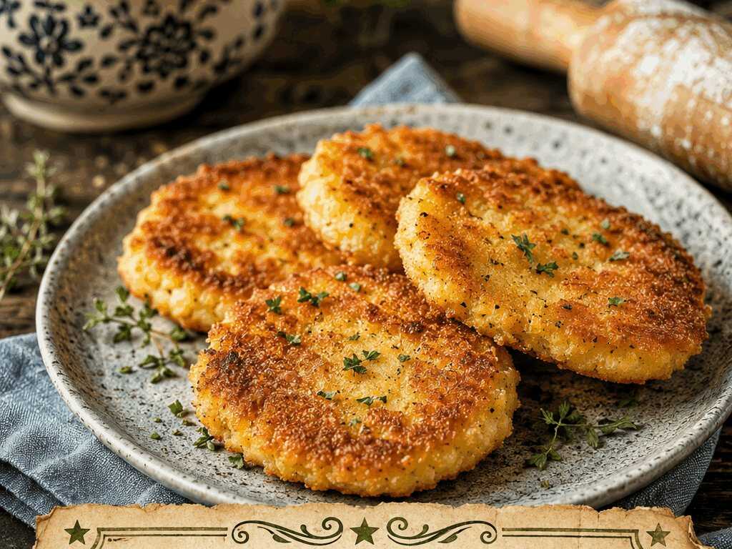 Kartoffelschnitzel paniert – in 20 Minuten auf dem Tisch