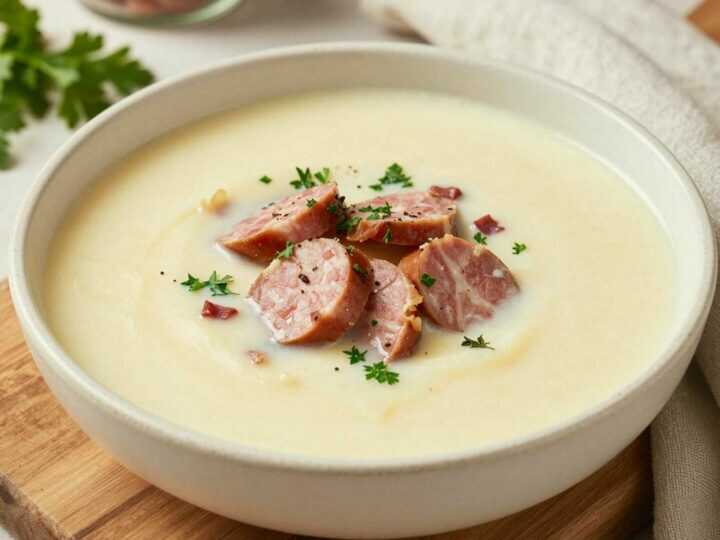 Kartoffelsuppe wie bei Oma: Cremig, deftig und in 30 Minuten fertig!
