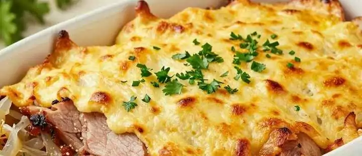 Kassler-Sauerkraut-Auflauf: Deftig, einfach und in 40 Minuten fertig!