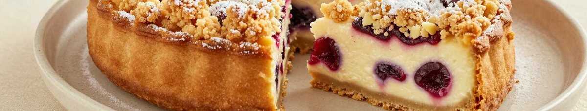 Kirsch-Käsekuchen mit Streuseln: Omas Klassiker aus der Springform!