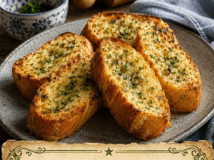 Knoblauchbaguette aus der Heißluftfritteuse – ideal für den Kindergeburtstag