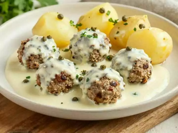 Königsberger Klopse: Omas Original mit Kapernsauce!