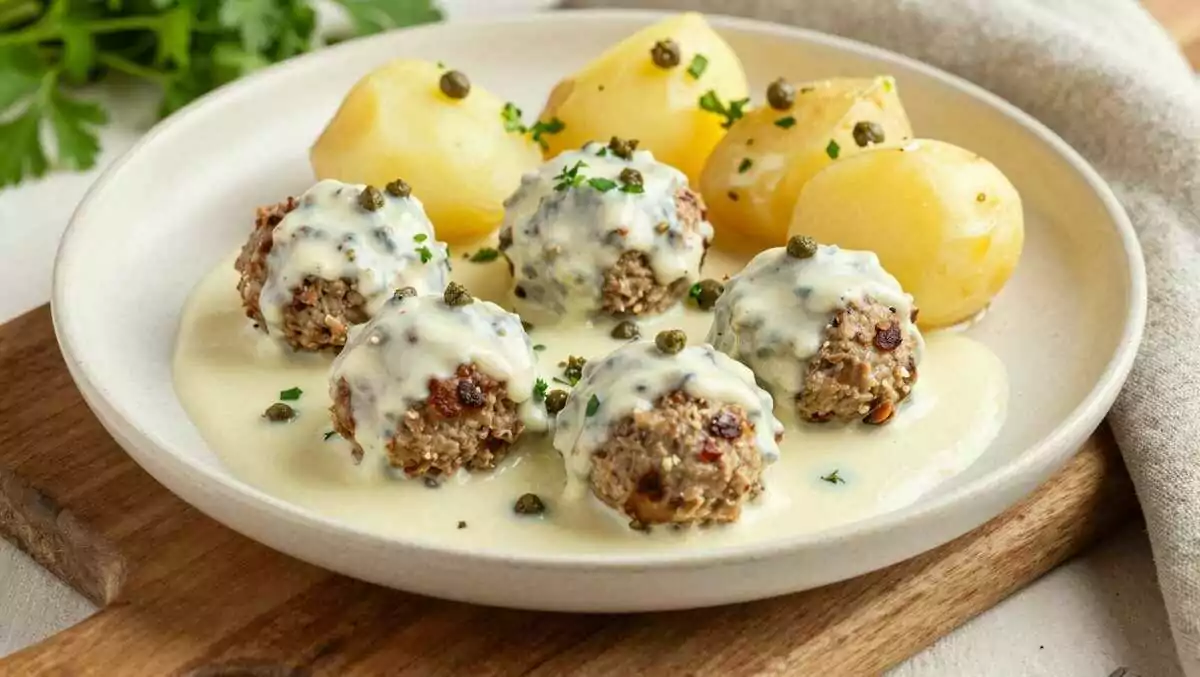 Königsberger Klopse: Omas Original mit Kapernsauce!