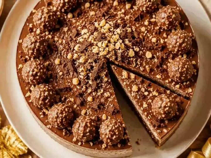 Köstlicher Ferrero-Kuchen: Ganz ohne Backen genießen!