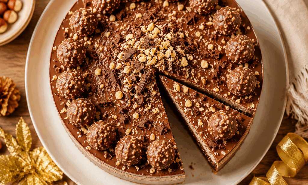 Köstlicher Ferrero-Kuchen: Ganz ohne Backen genießen!