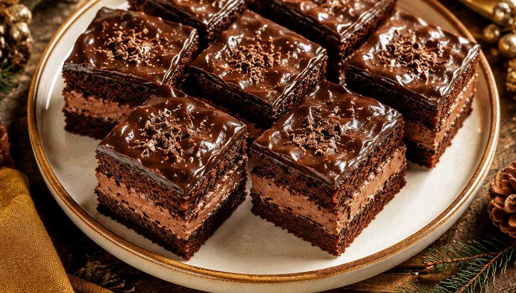 Köstlicher polnischer Schokoladenkuchen entdecken! – so sieht es fertig aus