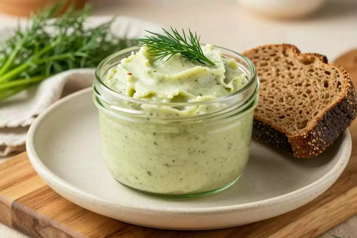 Kohlrabi-Aufstrich mit Dill: 300 g, mild und knackig!