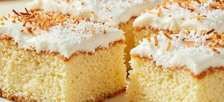 Kokoskuchen mit Buttermilch: So saftig, dass er in 5 Minuten weg ist!