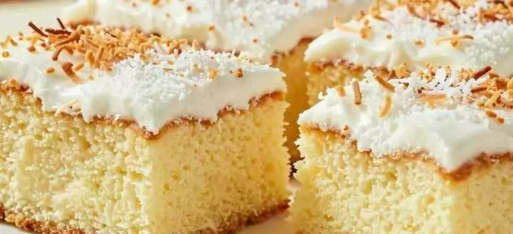 Kokoskuchen mit Buttermilch: So saftig, dass er in 5 Minuten weg ist!