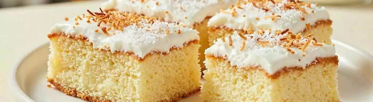 Kokoskuchen mit Buttermilch: So saftig, dass er in 5 Minuten weg ist!