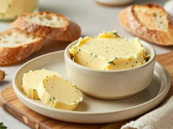 Kräuterbutter mit Knoblauch für das Baguette: 250 g, ofenfertig!