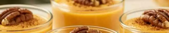 Kürbis-Cheesecake-Creme im Glas: Das Herbstdessert ohne Backen!