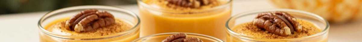Kürbis-Cheesecake-Creme im Glas: Das Herbstdessert ohne Backen!
