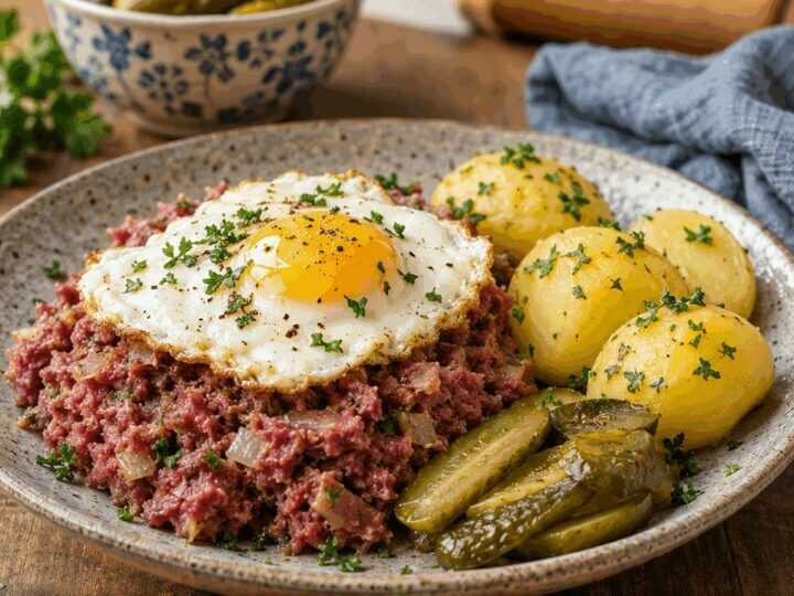 Labskaus mit Kartoffeln norddeutsche Art – gelingt garantiert, auch Anfängern