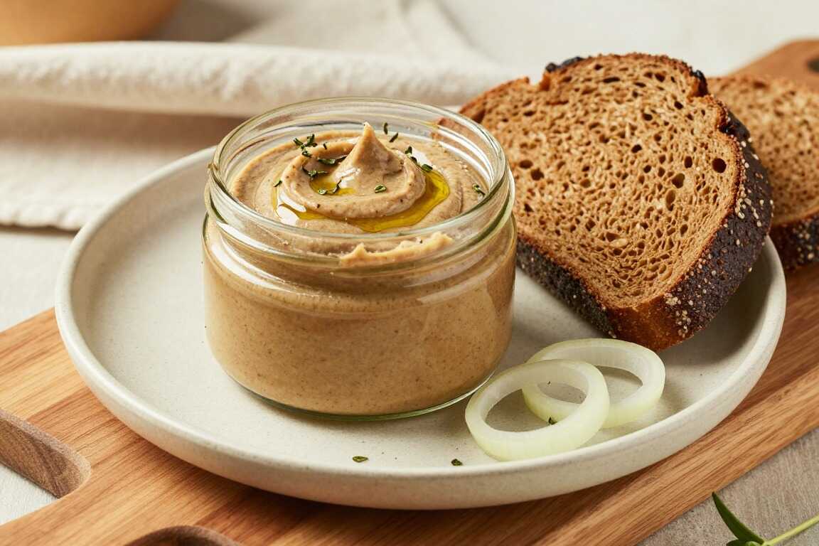 Leberwurst-Alternative aus Linsen: 300 g, streichfest und würzig!