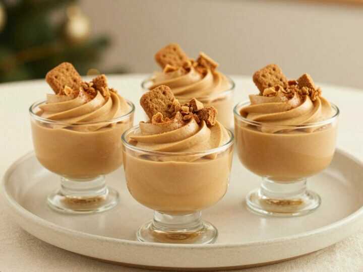 Lebkuchen-Mousse: In 10 Minuten fertig, schmeckt wie der Weihnachtsmarkt!