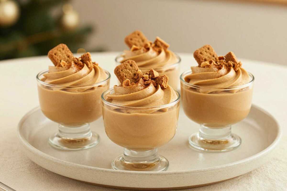 Lebkuchen-Mousse: In 10 Minuten fertig, schmeckt wie der Weihnachtsmarkt!