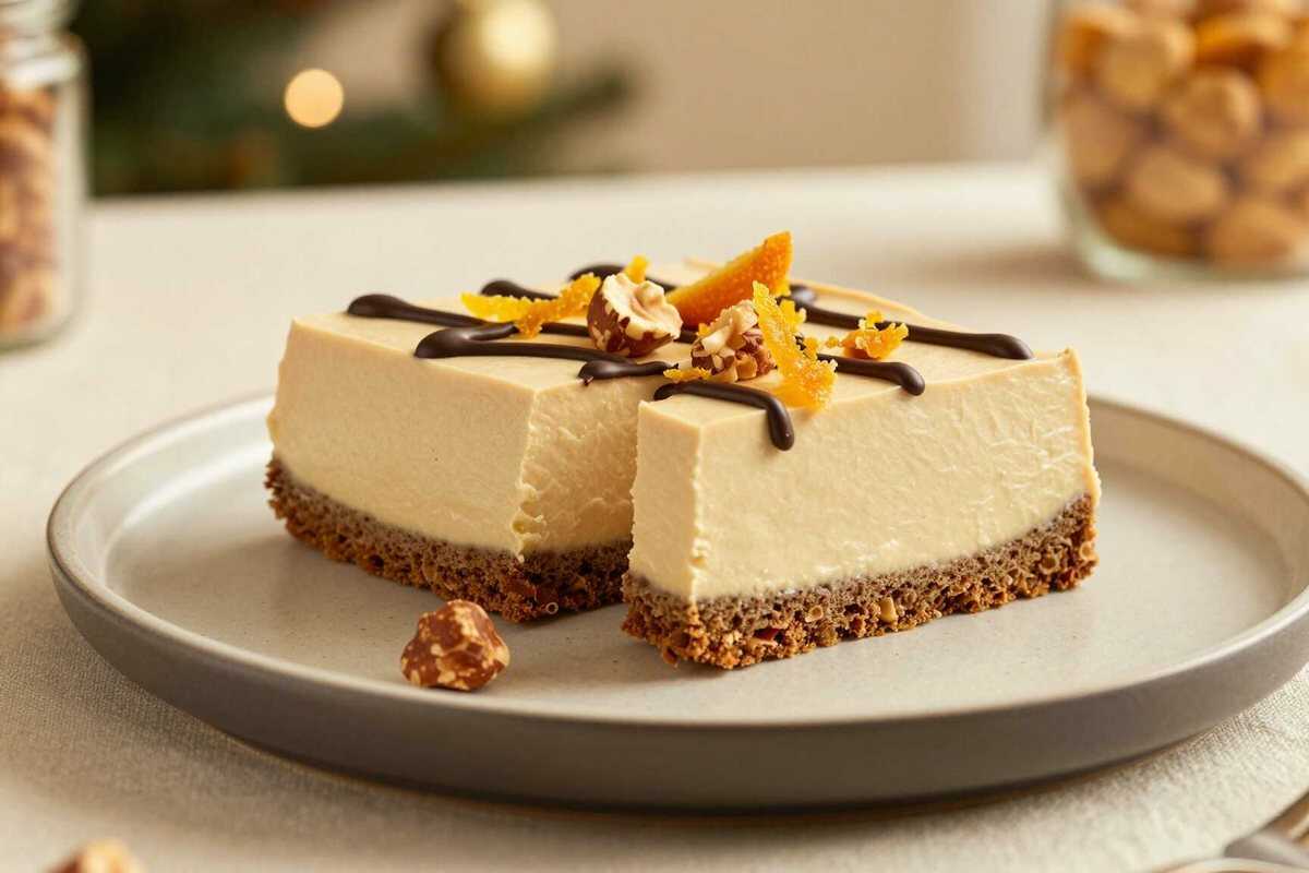 Lebkuchen-Parfait: Das Weihnachtsdessert, das du vorbereiten kannst!