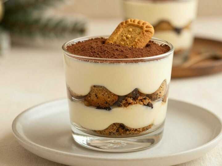 Lebkuchen-Tiramisu ohne Ei: Blitzschnell in 10 Minuten geschichtet!