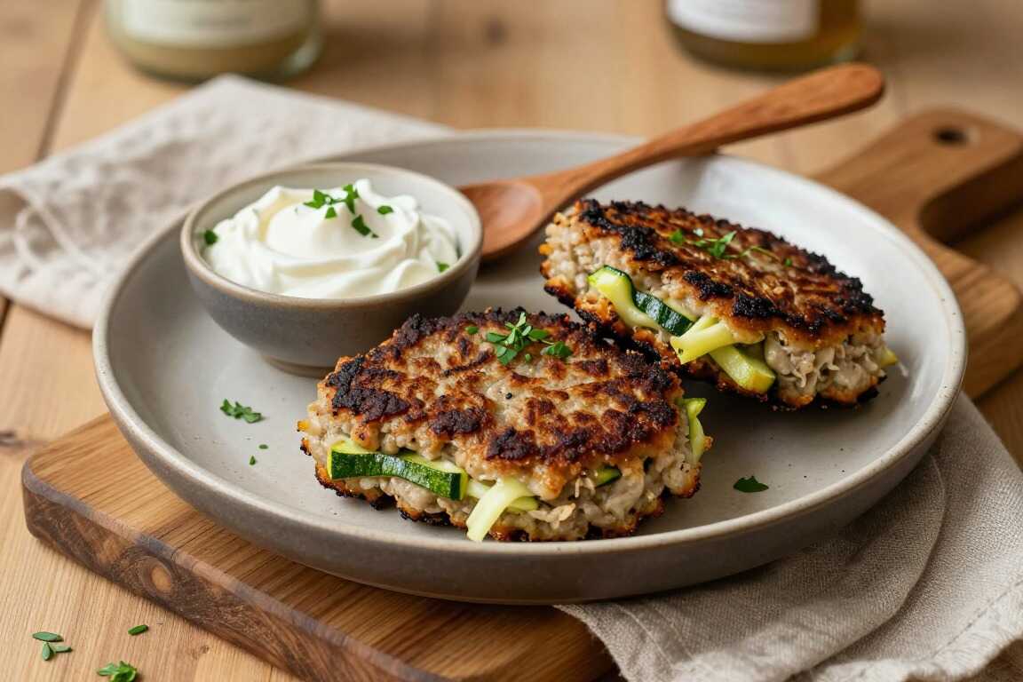 Low Carb Frikadellen mit geriebener Zucchini: Ohne Semmelbrösel, trotzdem locker!