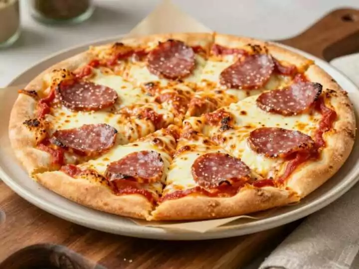 Low Carb Pizza mit Blumenkohlboden: Knusprig und ohne ein Gramm Mehl!