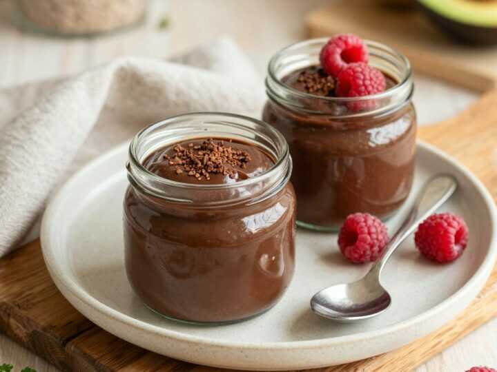 Low Carb Schokopudding aus Avocado: Cremig, ohne Zucker, in 10 Minuten!
