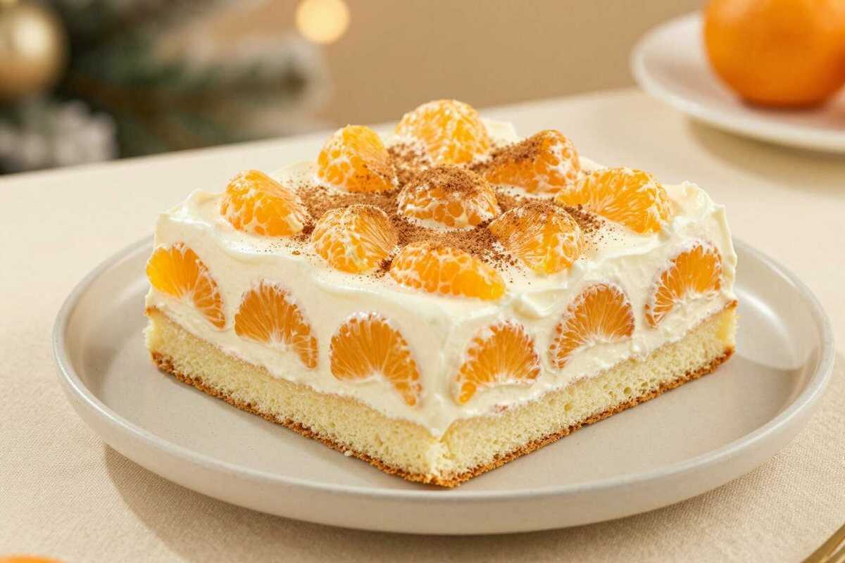 Mandarinen-Schmand-Kuchen vom Blech: Der Klassiker, den jeder liebt!