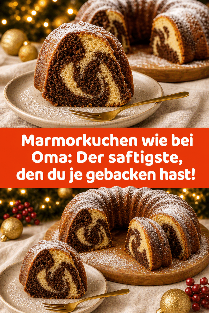 Marmorkuchen wie bei Oma: Der saftigste, den du je gebacken hast!