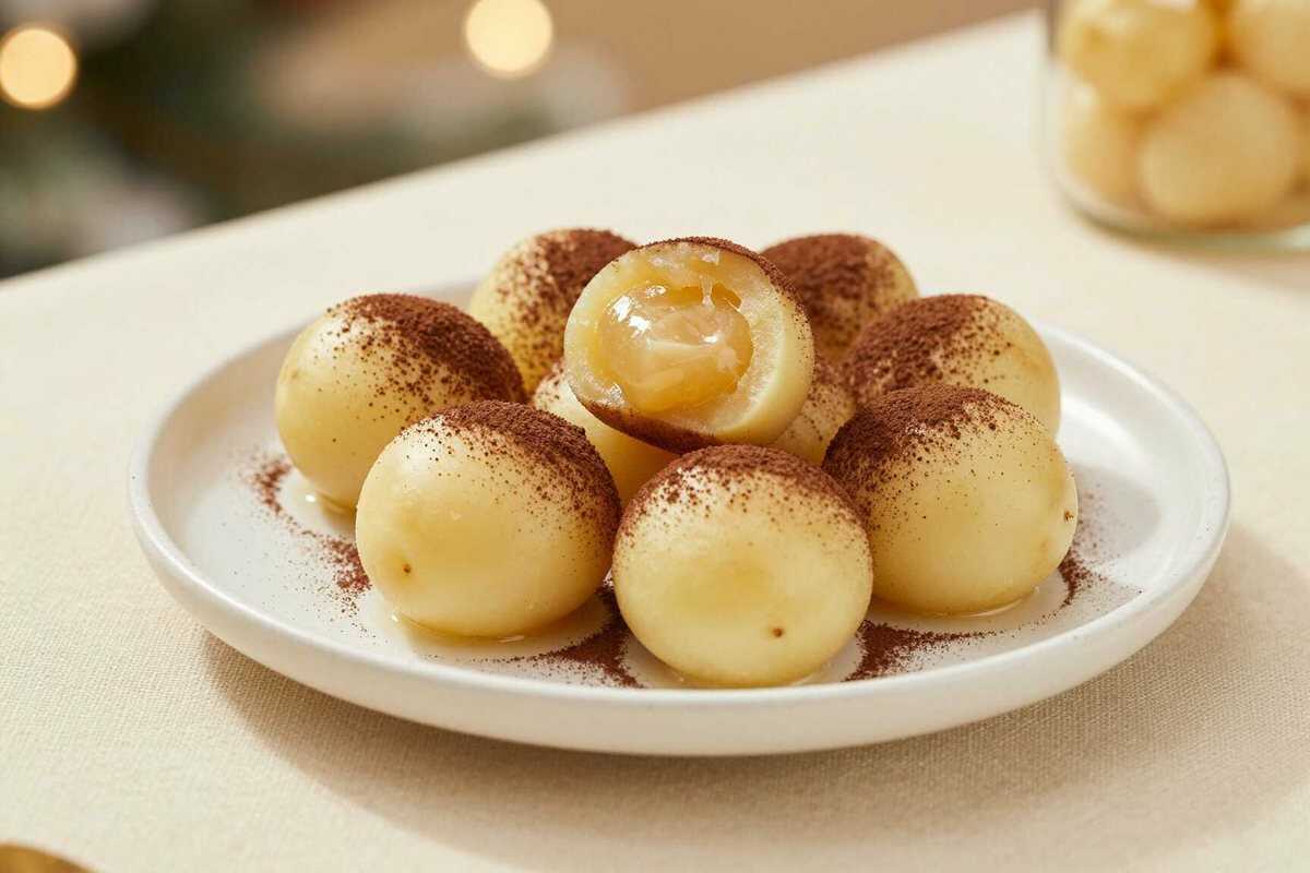 Marzipankartoffeln selber machen: In 10 Minuten fertig, nur 3 Zutaten!