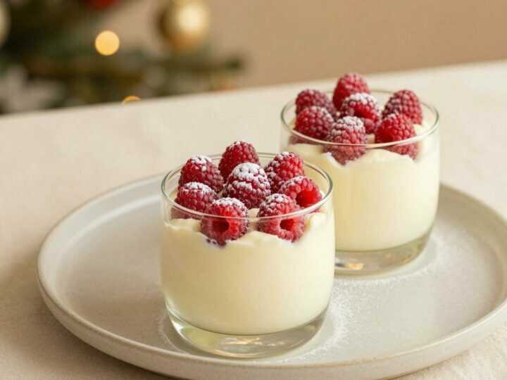 Mascarpone-Creme mit Himbeeren: 4 Zutaten und in 5 Minuten auf dem Tisch!