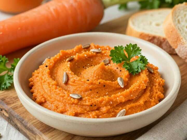Möhren-Aufstrich mit Ingwer: 300 g, süßlich und leuchtend orange!