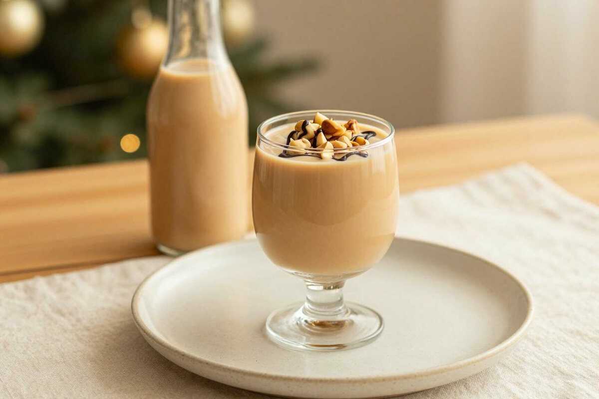 Nussecken-Likör: Der Weihnachtslikör, der wie Nussecken schmeckt!