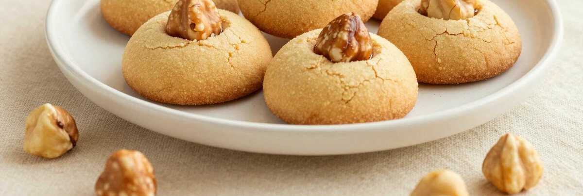 Nussplätzchen mit Haselnüssen: Omas Rezept, das nur 4 Zutaten braucht!