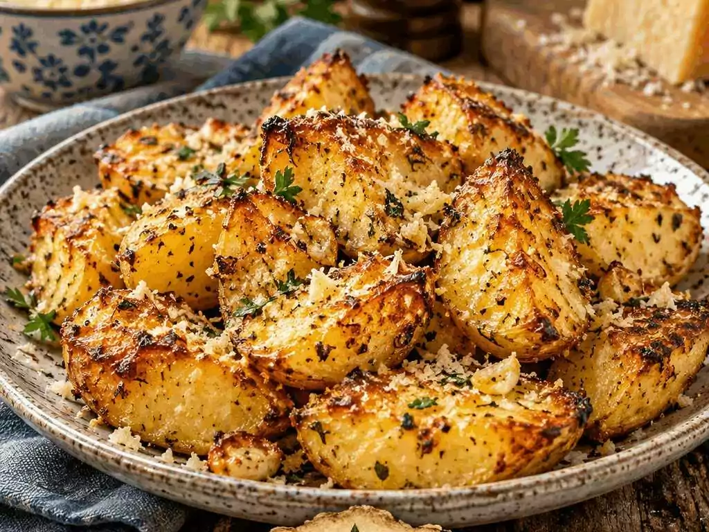 Parmesan-Kartoffeln aus dem Ofen – deftig, ehrlich und richtig gut