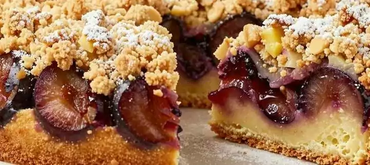 Pflaumenkuchen mit Streuseln: Der Herbstkuchen, den jeder nachbacken will!