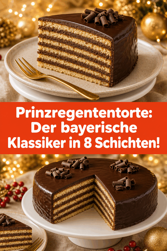 Prinzregententorte: Der bayerische Klassiker in 8 Schichten!