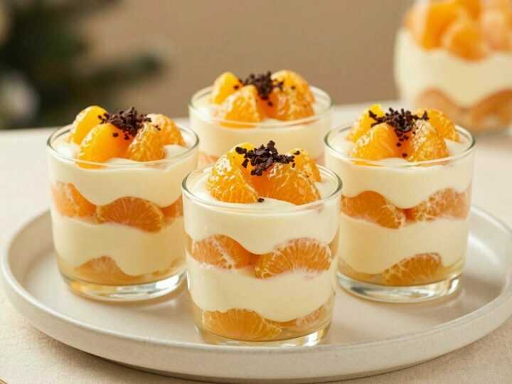 Pudding-Creme mit Mandarinen und 500 g Quark: Omas Klassiker in 10 Minuten!